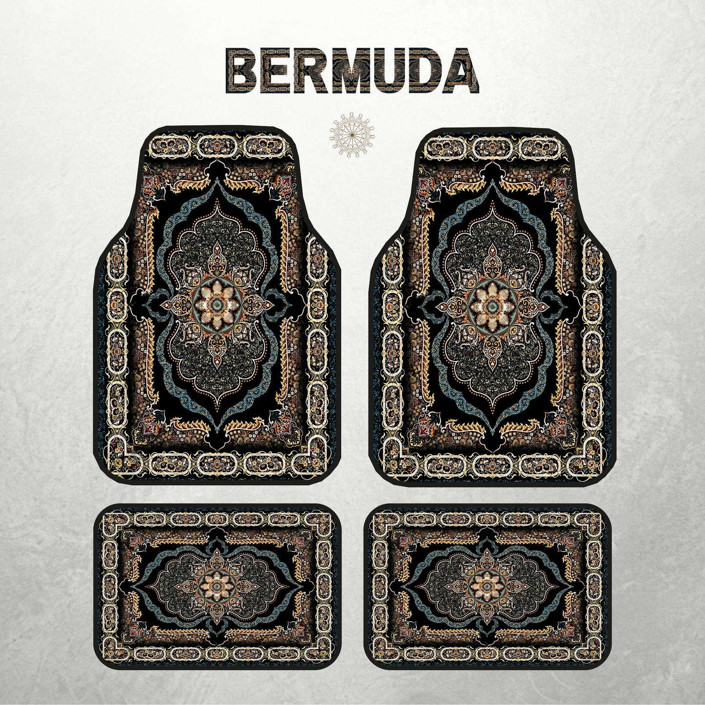 Bermuda - Oto Halı 4’lü Set