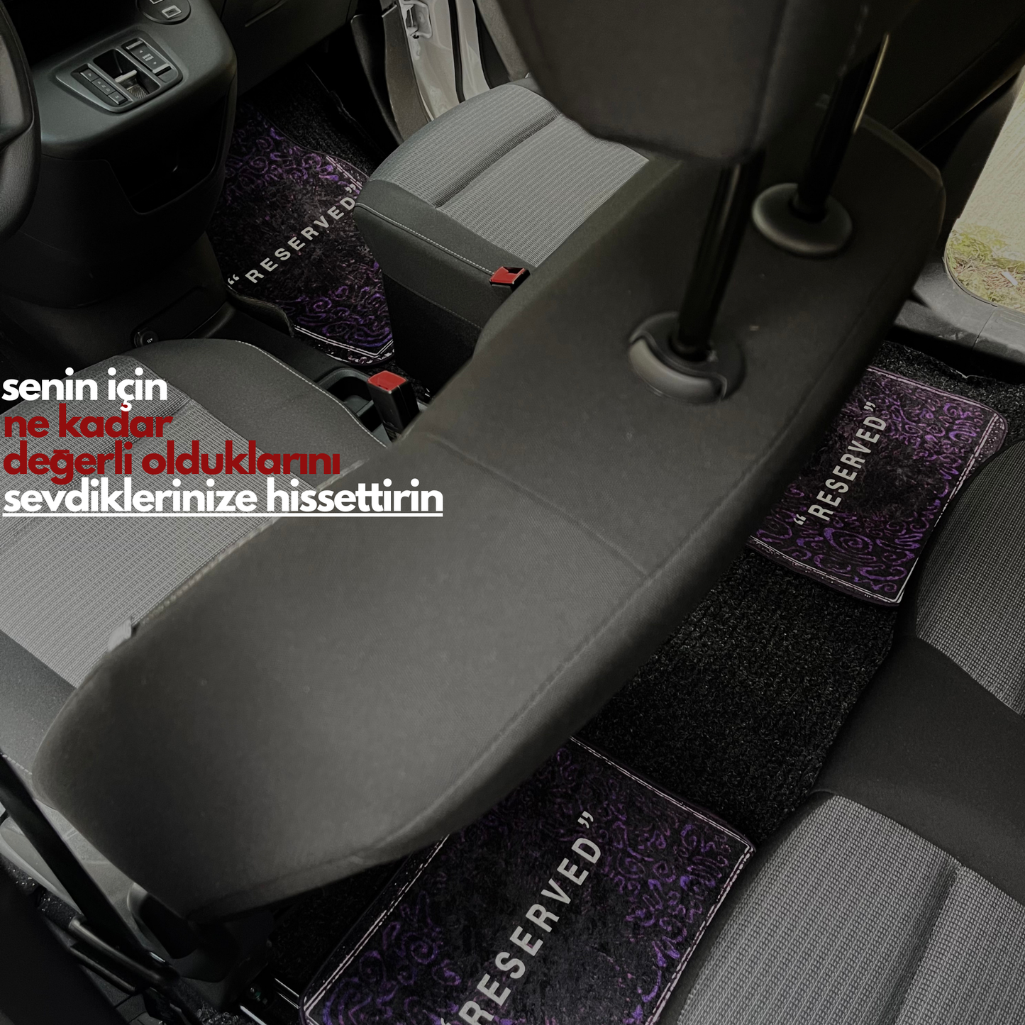 Reserved v1 - Oto Halı 4'lü Set