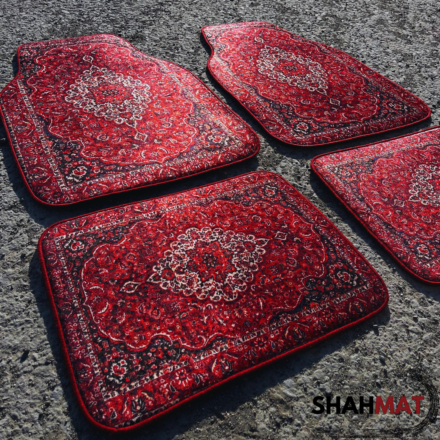 Saffron - Oto Halı 4'lü Set