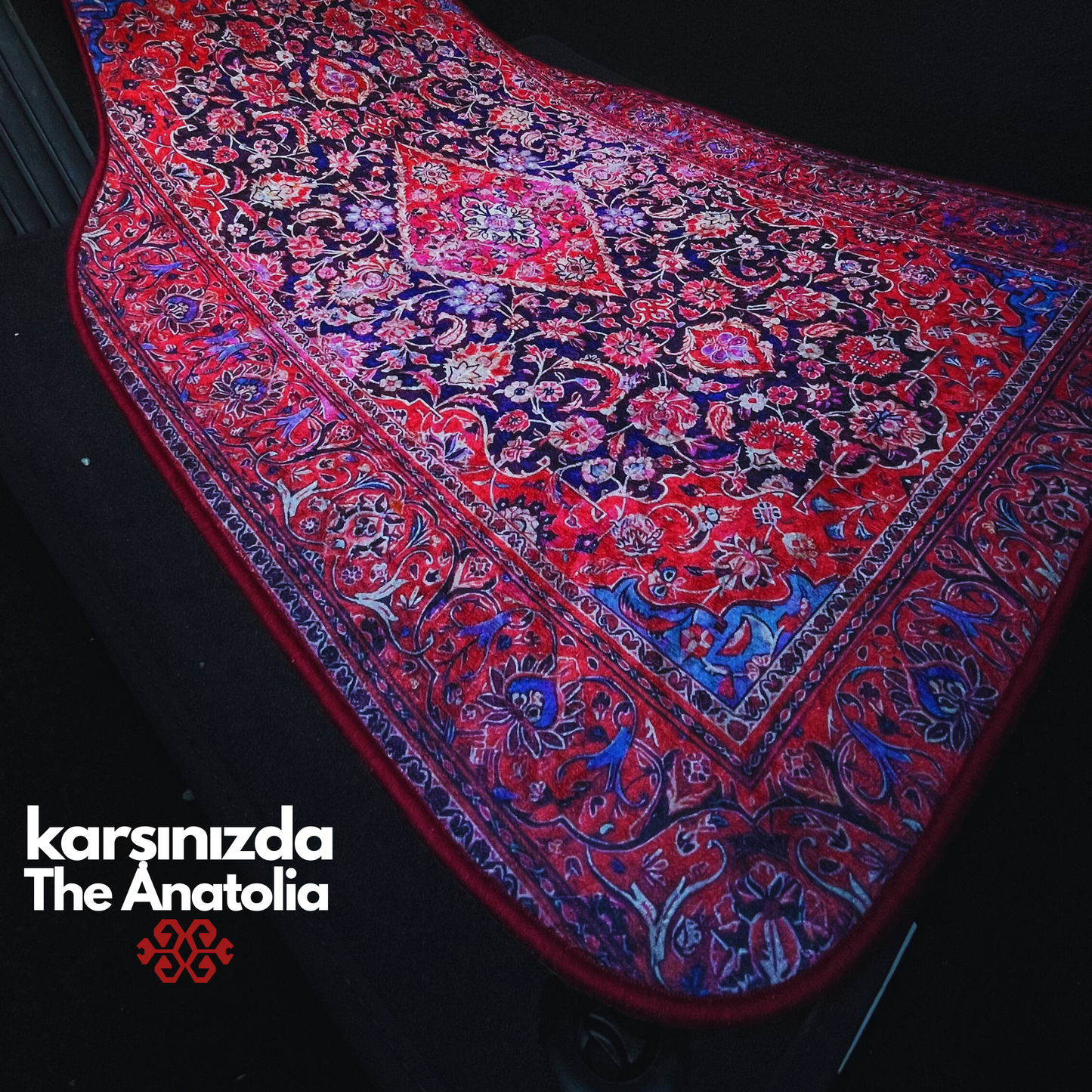 The Anatolia - Oto Halı 4'lü Set