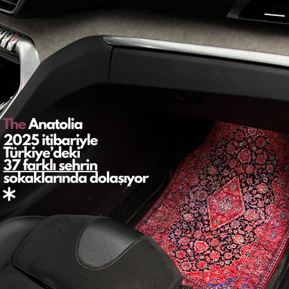 The Anatolia - Oto Halı 4'lü Set