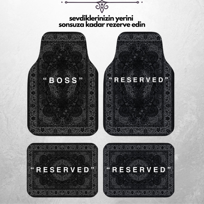 Reserved v2 - Oto Halı 4’lü Set
