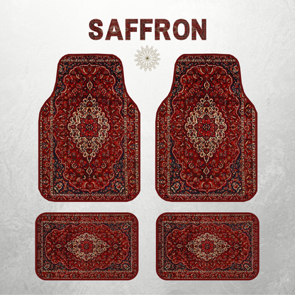 Saffron - Oto Halı 4'lü Set