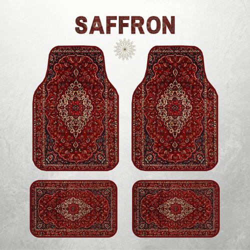 Saffron - Oto Halı 4'lü Set