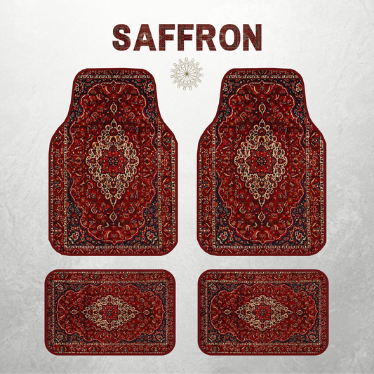 Saffron - Oto Halı 4'lü Set