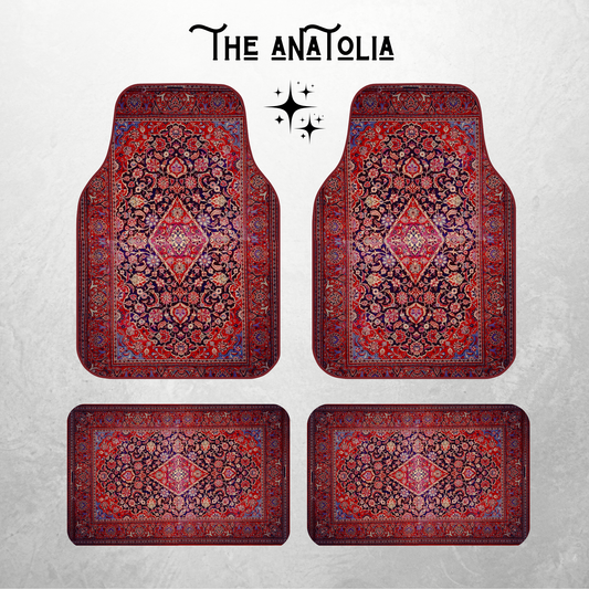 The Anatolia - Oto Halı 4'lü Set
