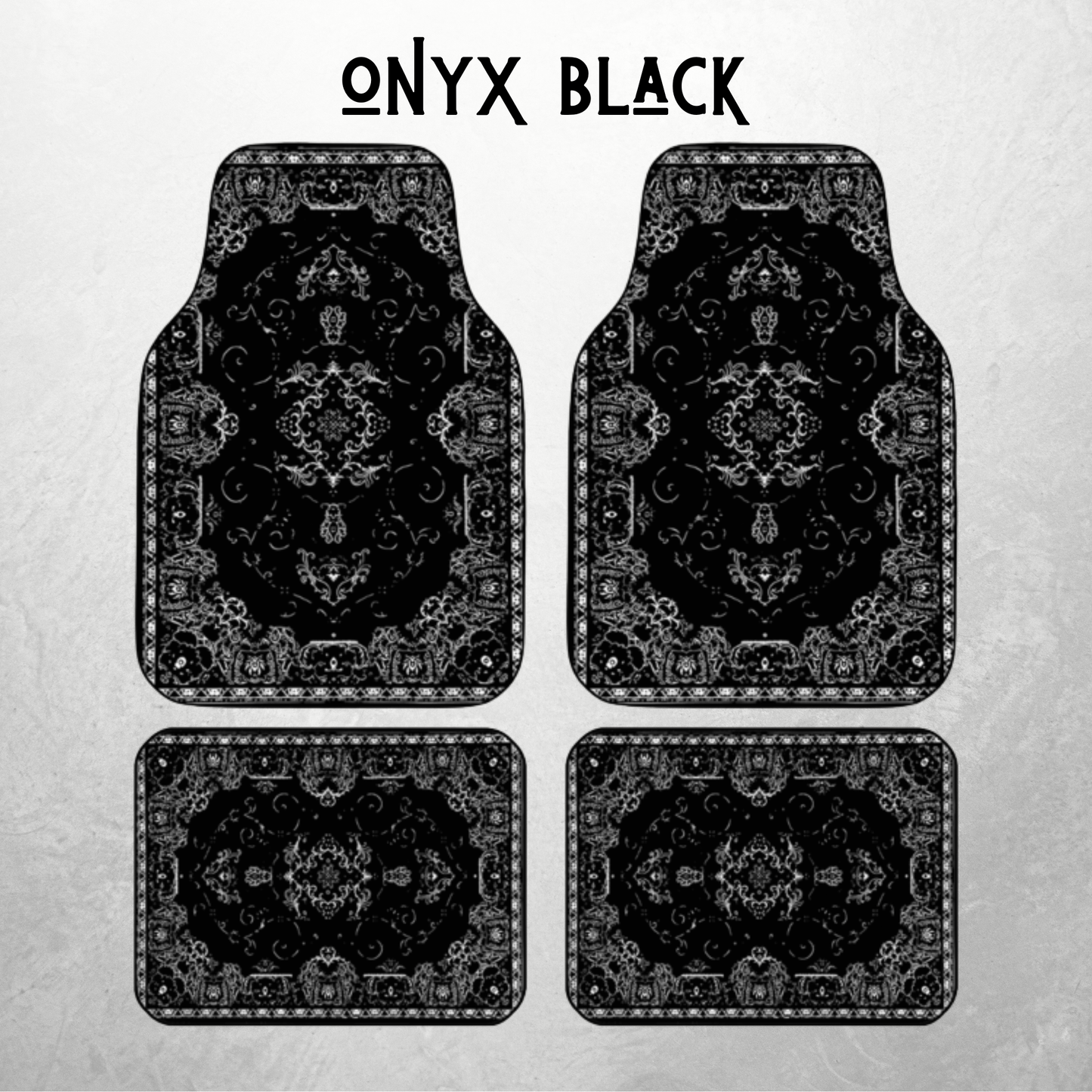 Onyx Black - Oto Halı 4'lü Set
