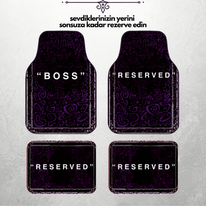 Reserved v1 - Oto Halı 4'lü Set